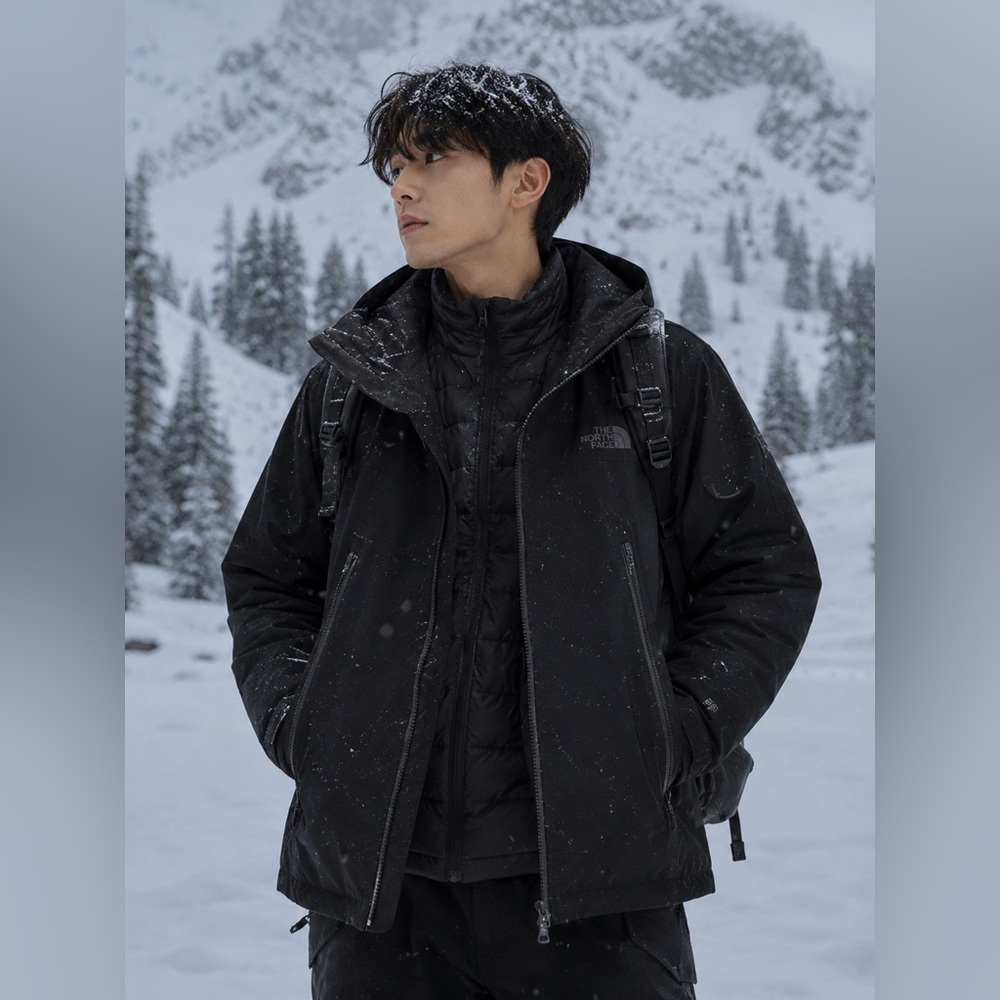 🟪Firm Price🟪 The north face 3-in-1 jacket